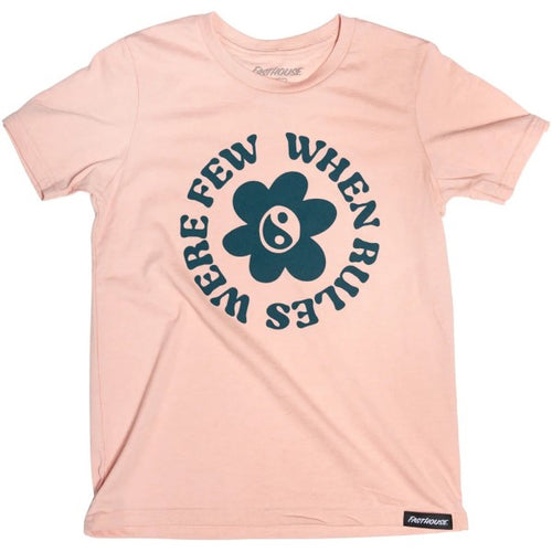 T-Shirt Bloom Junior Vert/Rose de face