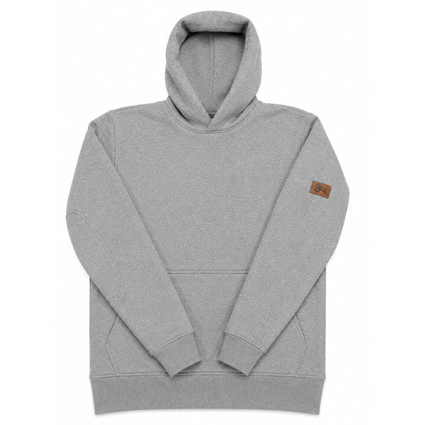 Coton Ouaté de Moto AA 8 Gear avec Capuchon Gris, de face