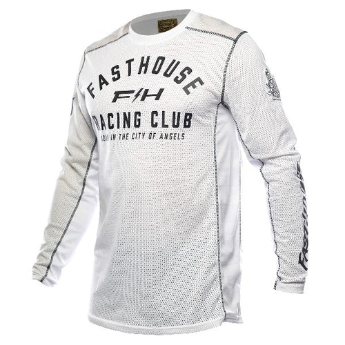 Chandail de Motocross Grindhouse Air-C Club/Fasthouse / bkanc de face