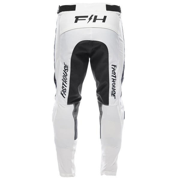 Pantalon de Motocross Grindhouse Club Blanc/Noir, Dos