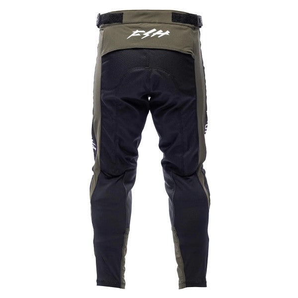 Pantalon de Motocross Grindhouse Hudson Noir/Blanc, Dos