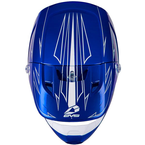 Casque T3 Pinner Junior Bleu de Dos