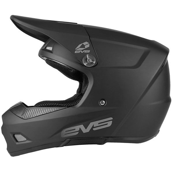 Casque T3 Solide Junior Noir de Gauche