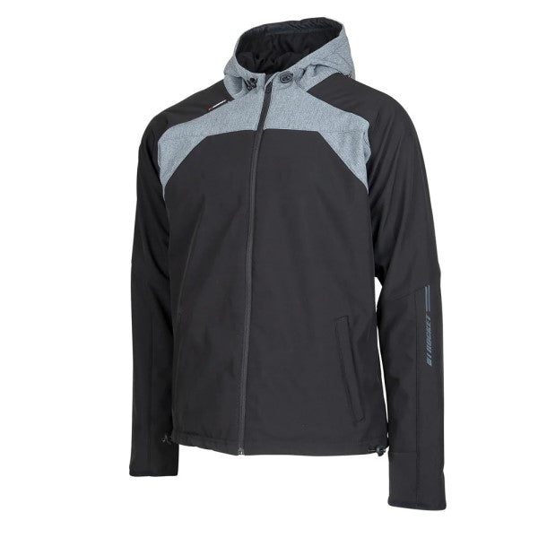 Coton Ouaté de Moto Hardcore canadien 2.0 Armored Reinforced Noir/Gris