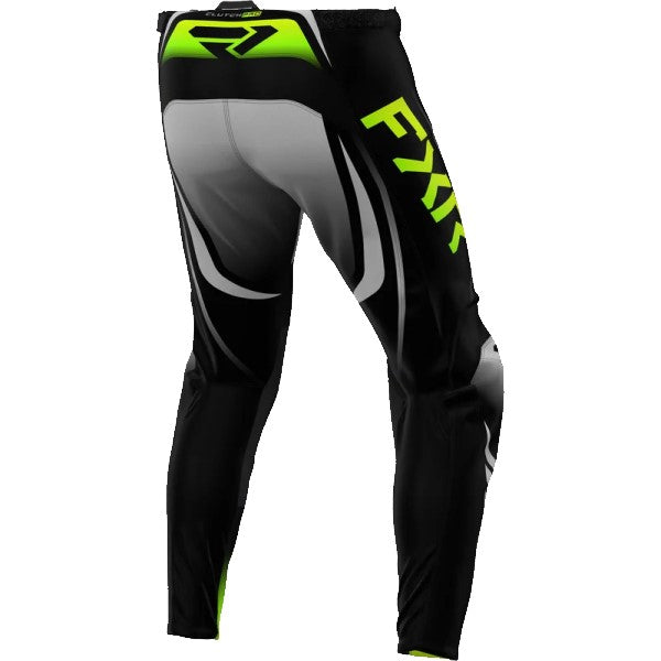 Pantalon de Motocross Clutch Pro Mx Haute visibilité noir, arrière