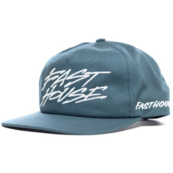 Casquette Headliner/Fasthouse/bleu de face