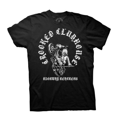 T-Shirt Highway Heathens Noir Devant