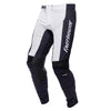 Pantalon de Motocross Helix Monaco Blanc/Noir, de face