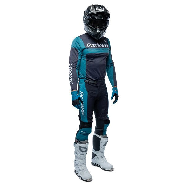 Pantalon de Motocross Helix Monaco Bleu/Noir