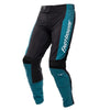 Pantalon de Motocross Helix Monaco Bleu/Noir, de face