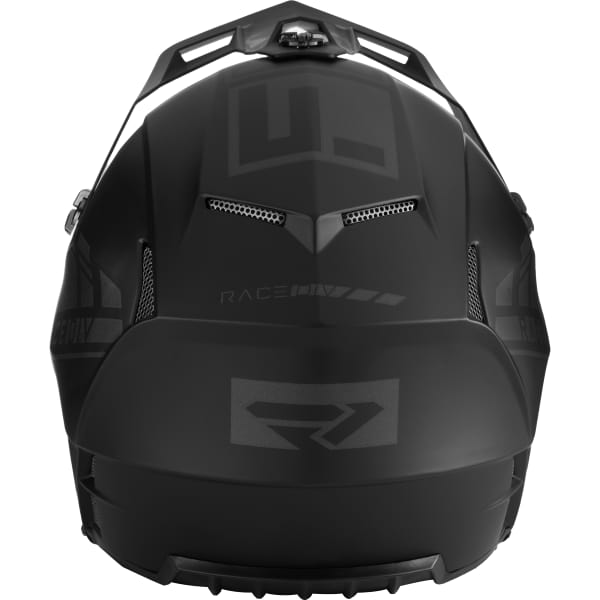 Casque de Motocross Clutch CX Pro MIPS Noir Derrière