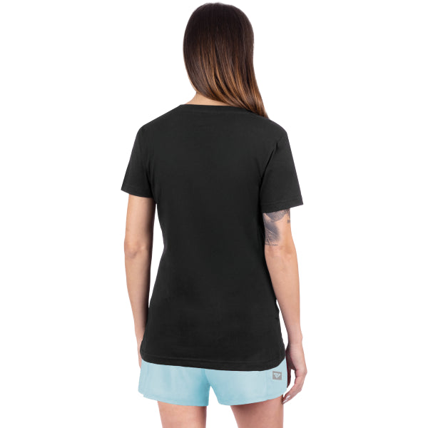 T-Shirt Hydrogen Premium Femme FXR noir, de dos