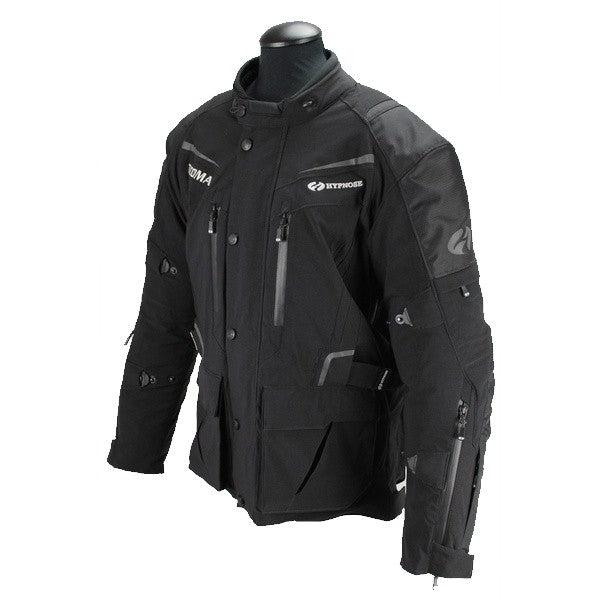 Manteau de Moto Tacoma Femme Noir, de face