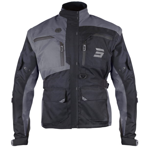 Manteau d'Enduro Shot Race Gear Racetech Noir Gris