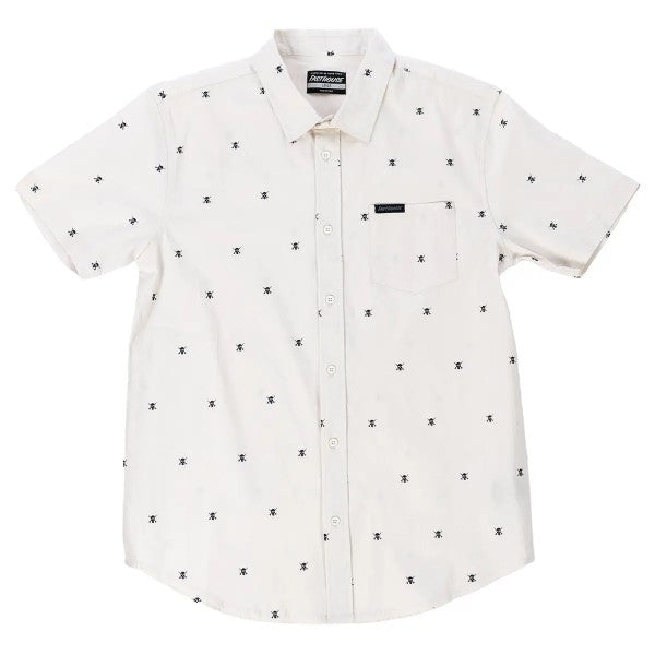 Chemise Jasper Button Up/Fasthouse/blanc, de face
