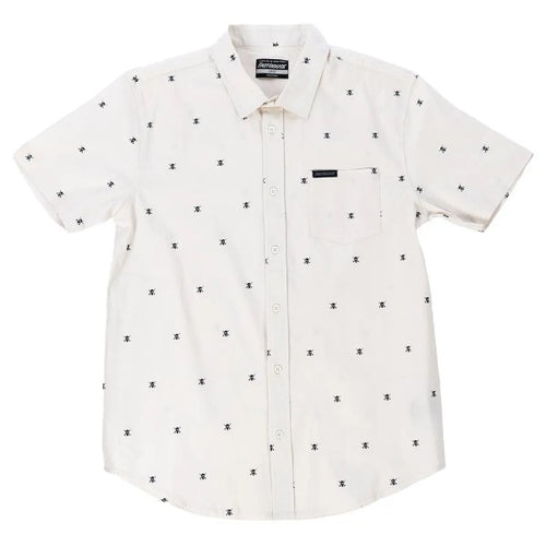 Chemise Jasper Button Up/Fasthouse/blanc, de face
