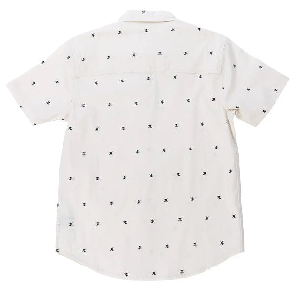 Chemise Jasper Button Up/Fasthouse/blanc, de dos