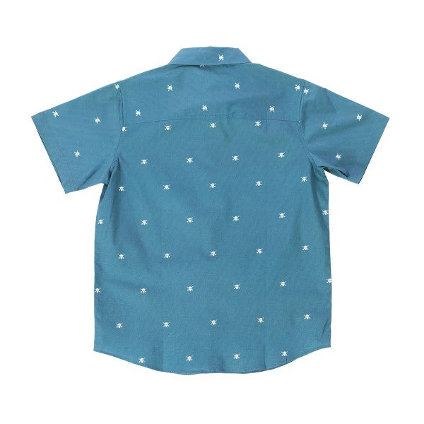 Chemise Jasper Junior/Fasthouse/bleu de dos