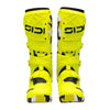 Bottes de Motocross Crossair X Jaune, de face