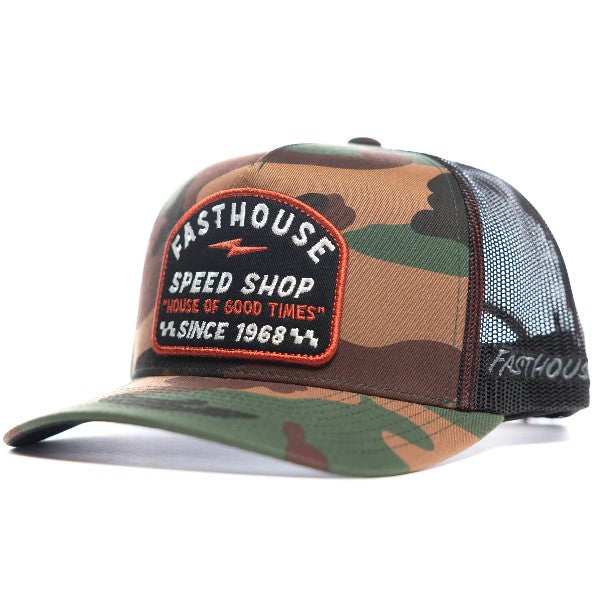 Casquette Junction/Fasthouse/camo de face