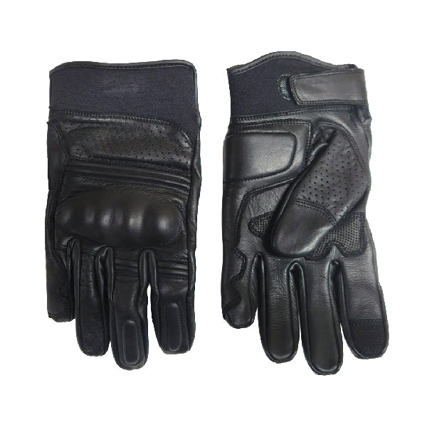 Gants de Moto KTC 2533 en Cuir Noir