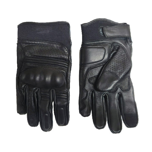 Gants de Moto KTC 2533 en Cuir Noir