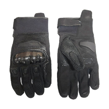 Gants de Moto KTC 2538 en Cuir Noir