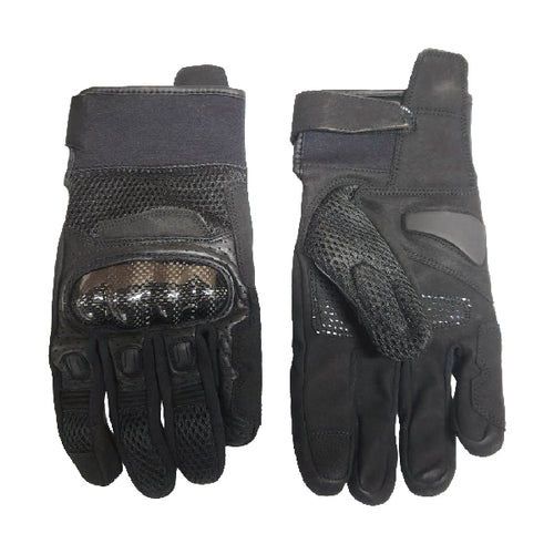 Gants de Moto KTC 2538 en Cuir Noir