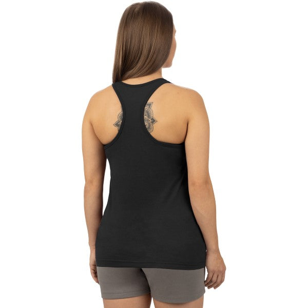 Camisole Podium Premium pour Femmes Noir Dos