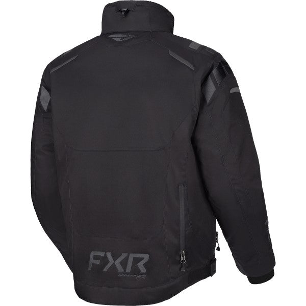 Manteau de Motoneige Adrenaline FX 2-en-1 Noir Ops de dos