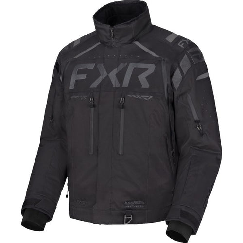Manteau de Motoneige Adrenaline FX 2-en-1 Noir Ops de face