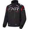 Manteau de Motoneige Adrenaline FX 2-en-1 Noir/Rouge de face