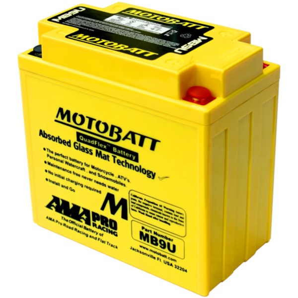 Batterie AGM Quadflex MB9U 