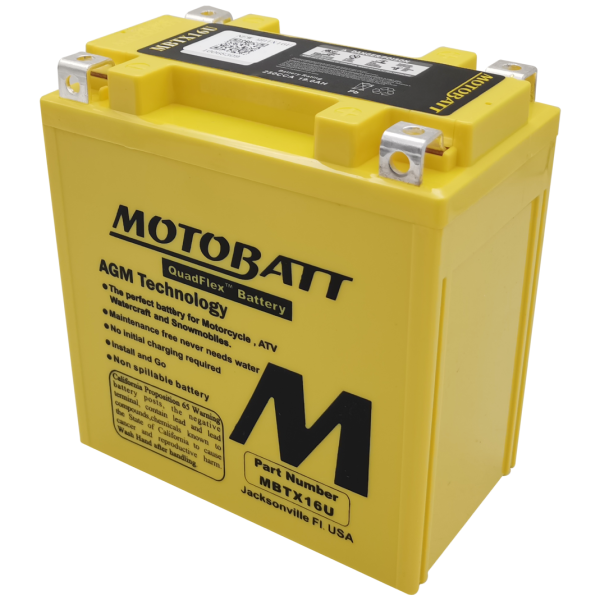 Batterie AGM Quadflex MBTX16U