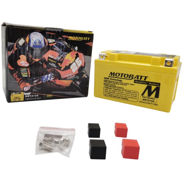 Batterie AGM Quadflex MBTZ10S Kit