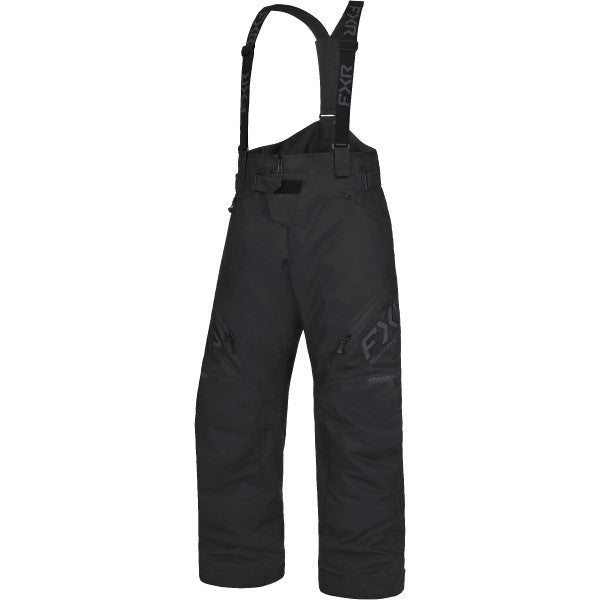Pantalon de Motoneige Clutch FX Noir Ops de face