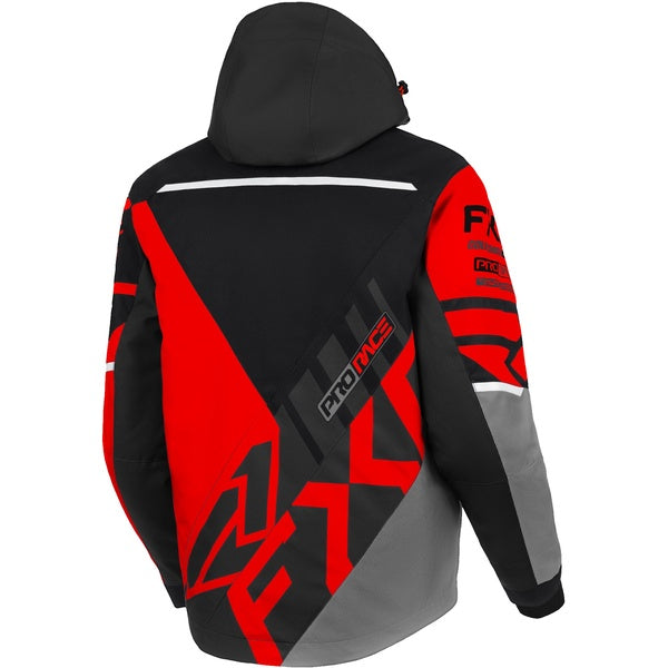 Manteau de Motoneige Cold Cross CX Rouge/Noir incliné de dos