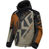 Manteau de Motoneige Cold Cross CX Noir/Brun incliné de face