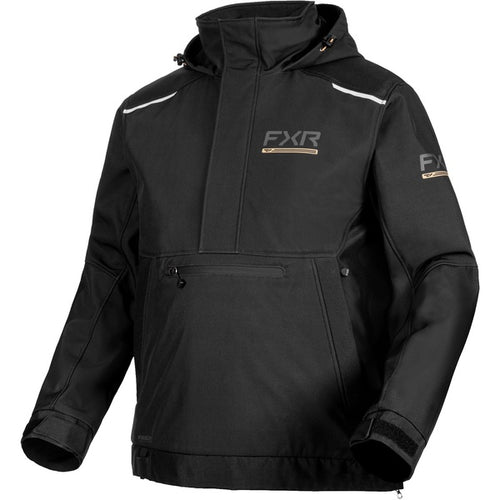 Manteau de Motoneige Evolution FX Tech Shell Anorak Noir de face