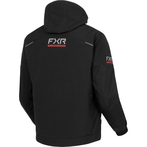 Manteau de Motoneige Evolution FX Tech Shell Noir de dos