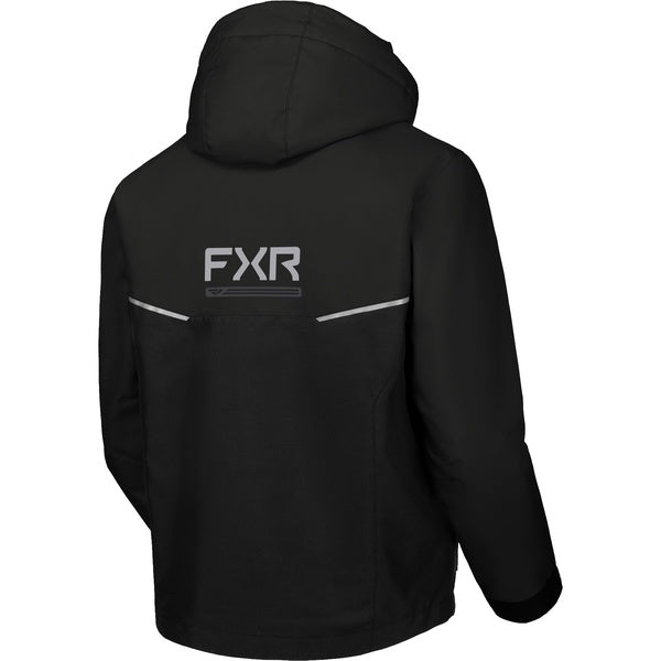 Manteau de Motoneige Evolution FX Noir de dos