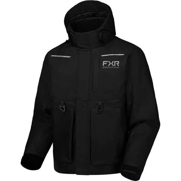 Manteau de Motoneige Evolution FX Noir de face