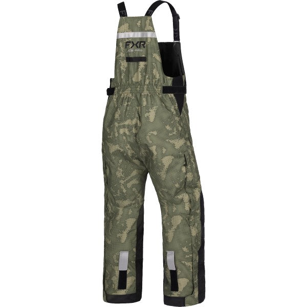 Pantalon de Motoneige Excursion FX Vert/Camo de dos