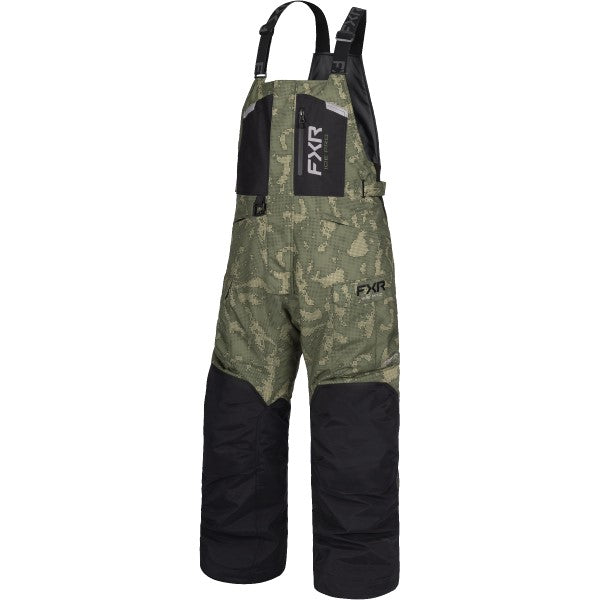 Pantalon de Motoneige Excursion FX Vert/Camo de face
