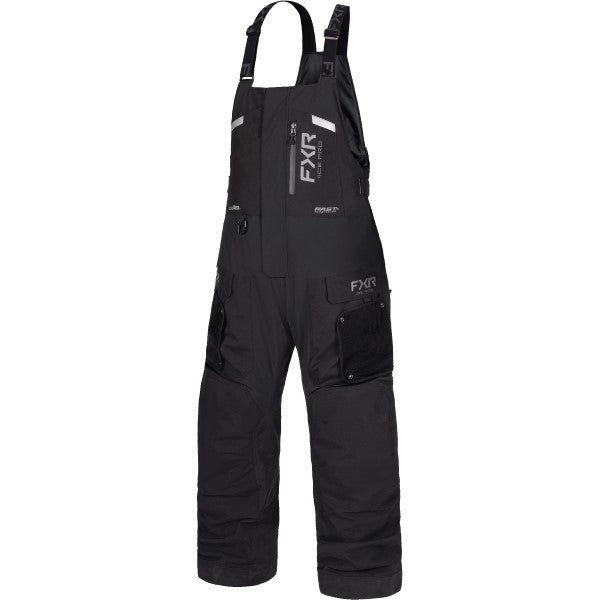 Pantalon de Motoneige Expedition Pro FX 2-en-1 Noir de face