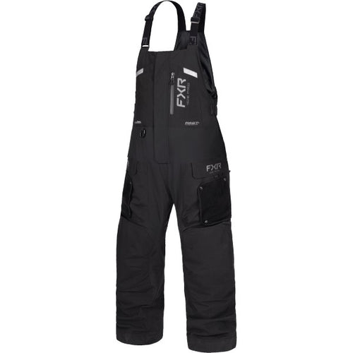 Pantalon de Motoneige Expedition Pro FX 2-en-1 Noir de face
