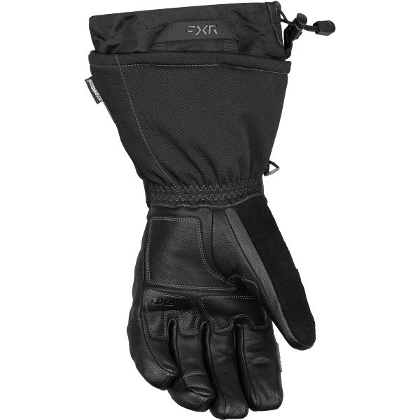 Gants de Motoneige Fuel Noir Ops côté paume