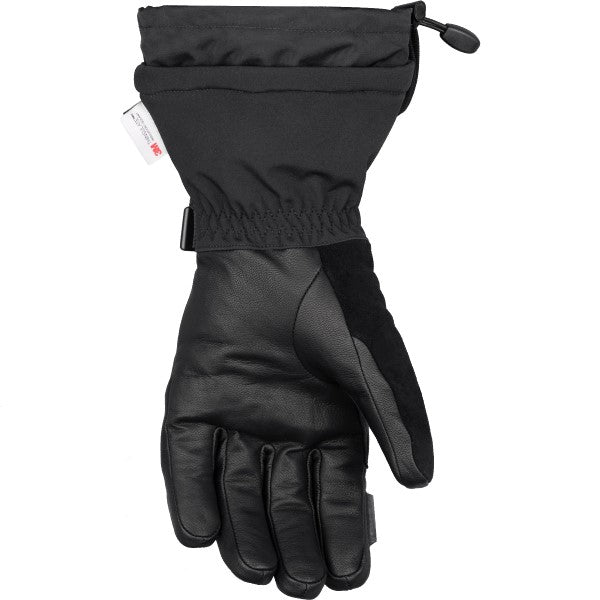 Gants de Motoneige Helium Hybride Noir côté paume