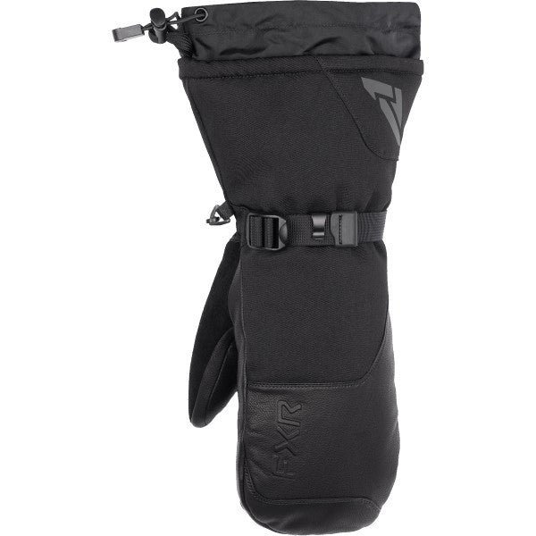 Mitaines de Motoneige Combat Hybride Noir jointures