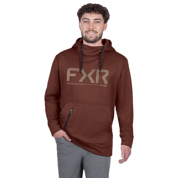 Coton Ouaté Hydrogen Tech Brun Foncé , de face